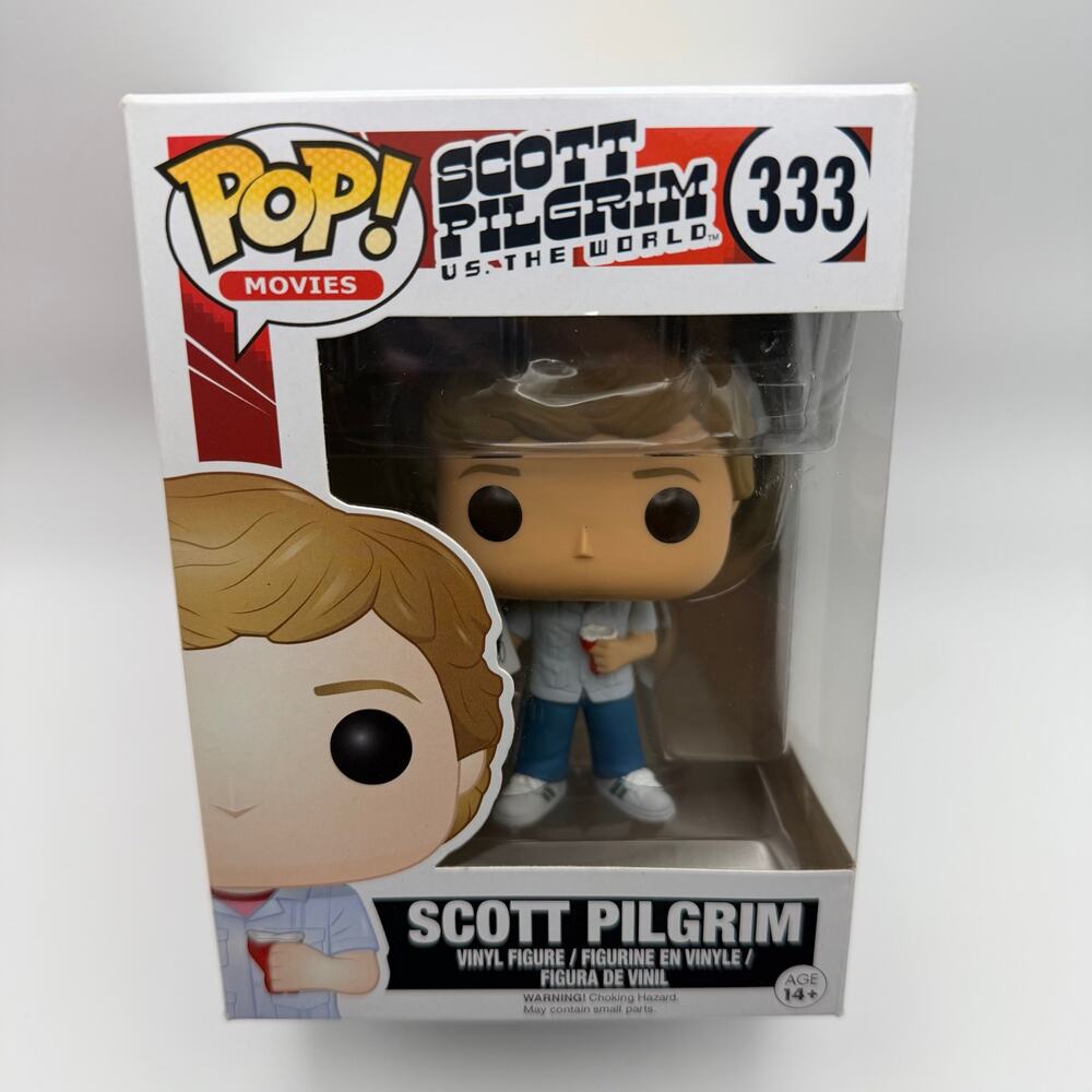 Funko Pop Scott Pilgrim vs. the World Scott Pilgrim #333 Vaulted Vinyl Figure